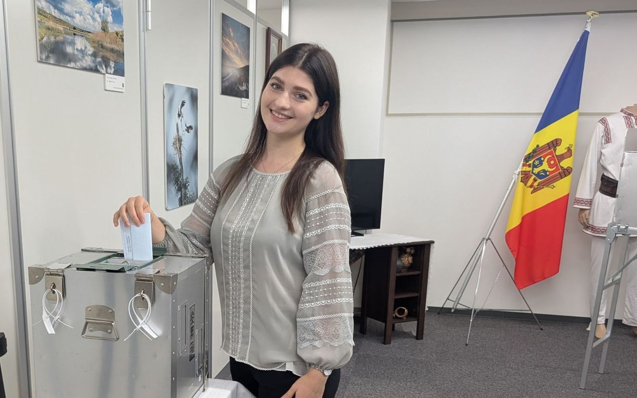 Zagłosowała jako pierwsza Mołdawianka. Nie kryła się z poglądami