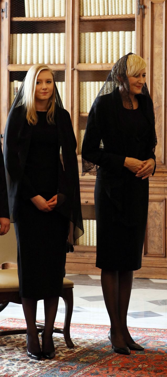 Kinga Duda z rodzicami
