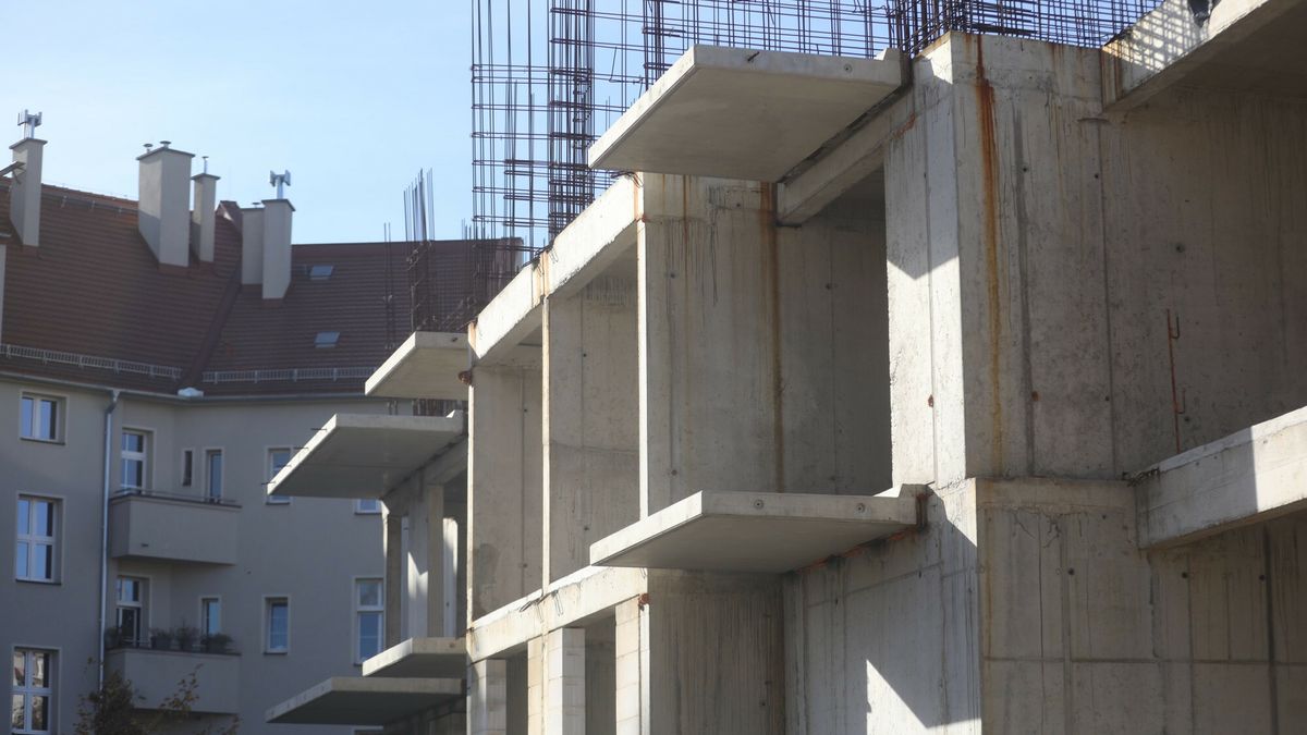 Budowa osiedla Apartamenty Dąbrowskiego w Gliwicach, jesień 2025