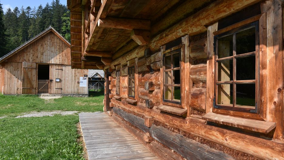 Skansen w Zubrzycy Górnej