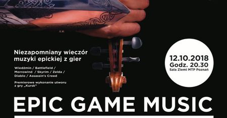 Epic Game Music - epicki koncert muzyki z gier na otwarcie PGA