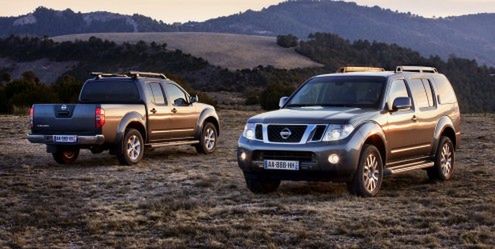 Pathfinder i Navara po lifcie z silnikiem V6