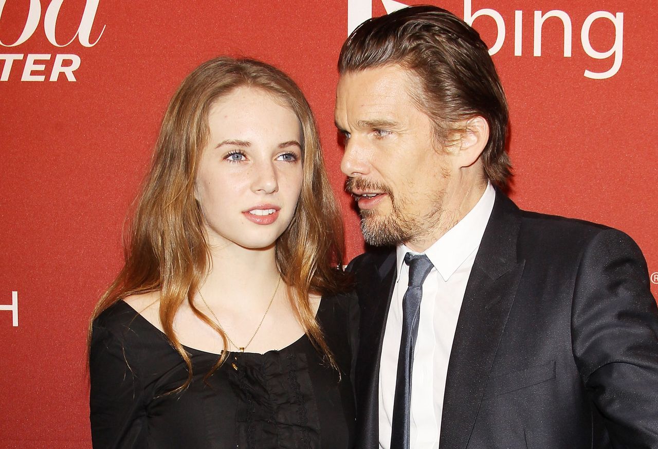 Maya Hawke i Ethan Hawke nakręcili wspólny film