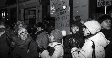 Czarna środa w Lublinie. Kobiety wyszły na ulice [ZDJĘCIA]
