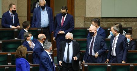 Awantura w Sejmie. Michał Wójcik: świetne wystąpienie prezesa PiS
