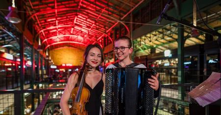 Gdy barok tańczy tango. Accorvion Duo w Hali Koszyki