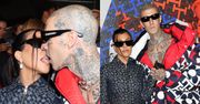 Kourtney Kardashian i Travis Barker WYMIENIAJĄ CZUŁOŚCI na pokazie Tommy'ego Hilfigera (ZDJĘCIA)
