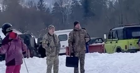 Niespodzianka czekała na stoku. Ukraińska armia dokłada starań, by policzyć rezerwistów