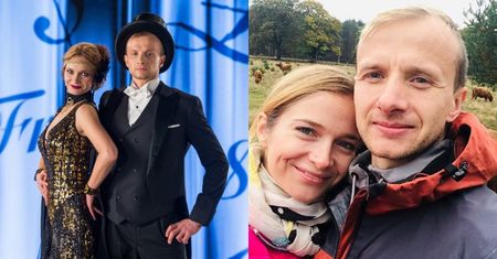 Wyjęci z filmu Paweł i Marta z "Rolnik szuka żony" promują siebie i nową edycję "Dance Dance Dance" w eleganckim odzieniu (ZDJĘCIA)