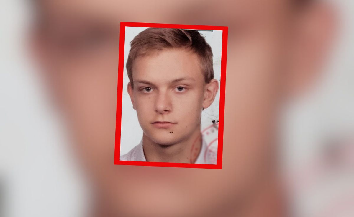 Zaginiony 15-letni Tymoteusz Wolański