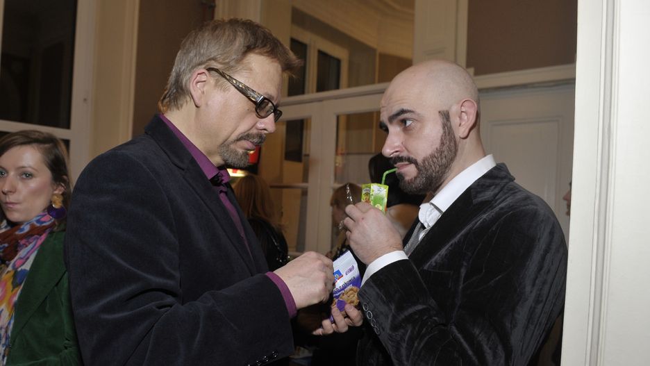 Tomasz Raczek i Mariusz Szczygielski w 2011 roku