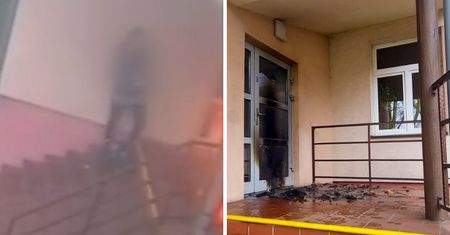 Podpaliła komisariat. Wszystko nagrała i opublikowała w sieci