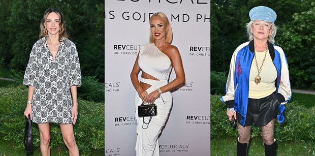 Zbieranina celebrytów sili się na uśmiech podczas otwarcia kliniki: Marcela Leszczak, Katarzyna Figura, Izabela Macudzińska… (ZDJĘCIA)