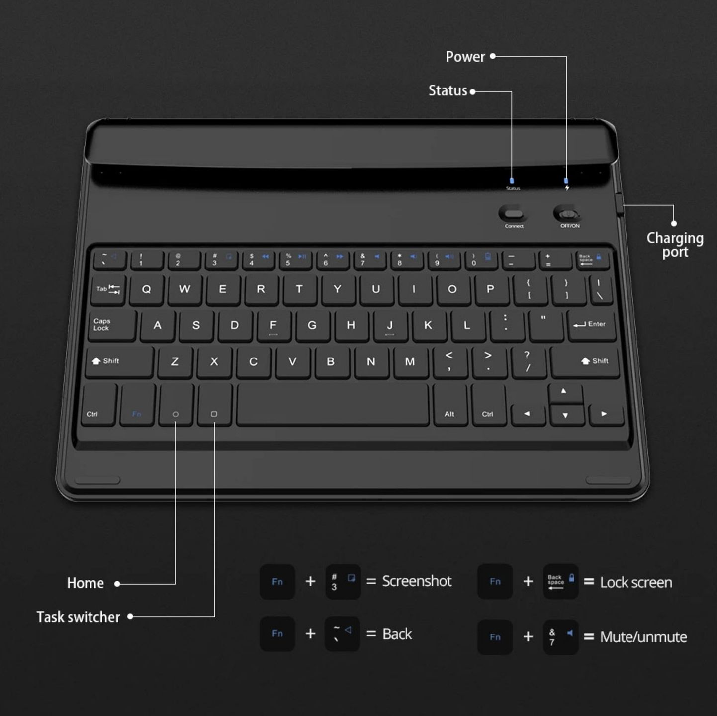 Klawiatura Bluetooth Onyx Boox do czytników e-booków na Androidzie. Doda nowe możliwości pracy 2
