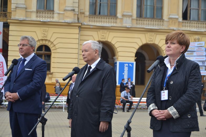 Jarosław Kaczyński prezentuje projekt wzmocnienia Unii na Wschodzie