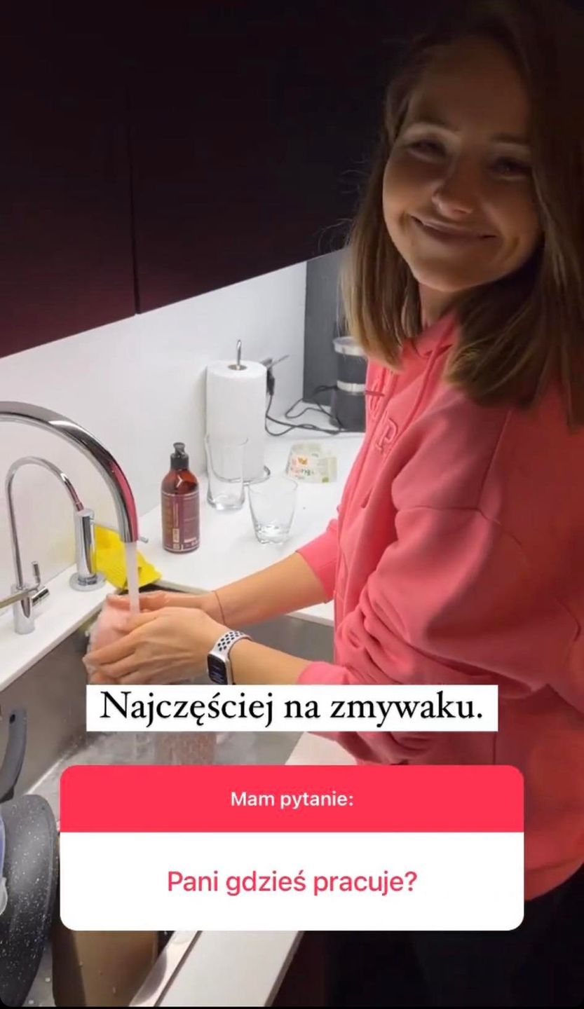 Agata Rubik spełnia się zawodowo przy zmywaku