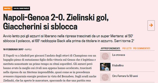 La Gazzetta dello Sport