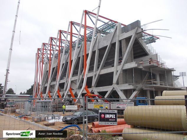 Budowa Stadionu Miejskiego w Białymstoku