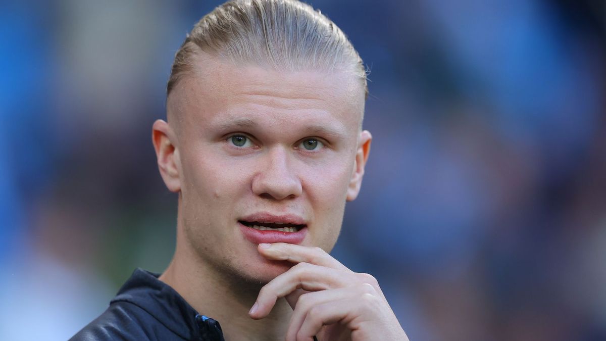 Getty Images / James Gill - Danehouse/Getty Images / Na zdjęciu gwiazdor Manchesteru City, Erling Haaland