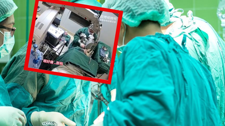 Chirurg uderzył w głowę operowaną pacjentkę