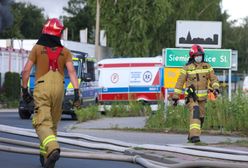 116 strażaków walczyło z ogniem na Śląsku. "Bardzo gwałtowny przebieg"