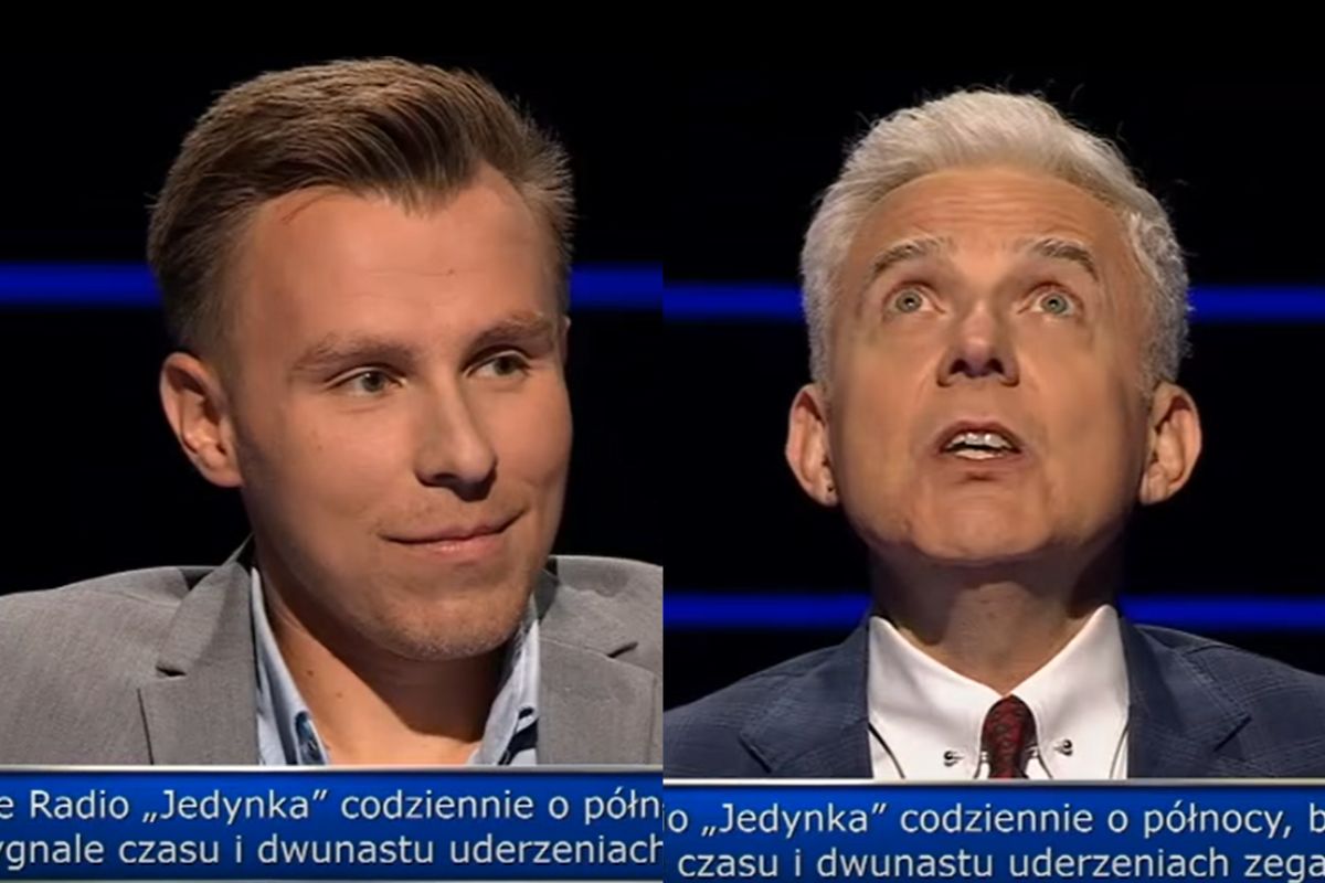 Poprosił o pomoc Urbańskiego w "Milionerach". Padło trudne pytanie