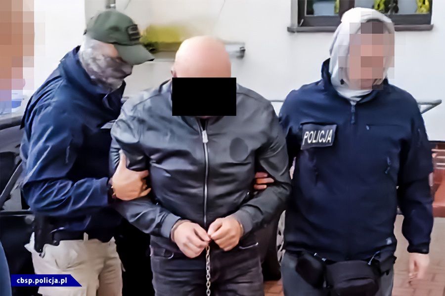 Mariusz D. pseudonim Przeszczep zatrzymany w sprawie wyłudzeń podatku VAT
