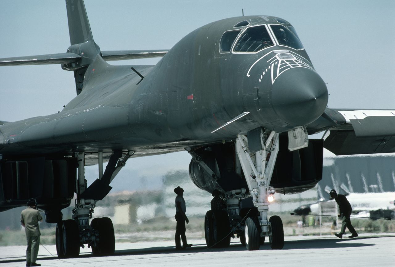 Dwa bombowce NATO zakończyły misję w Europie. Wracają do USA - B-1B Lancer 