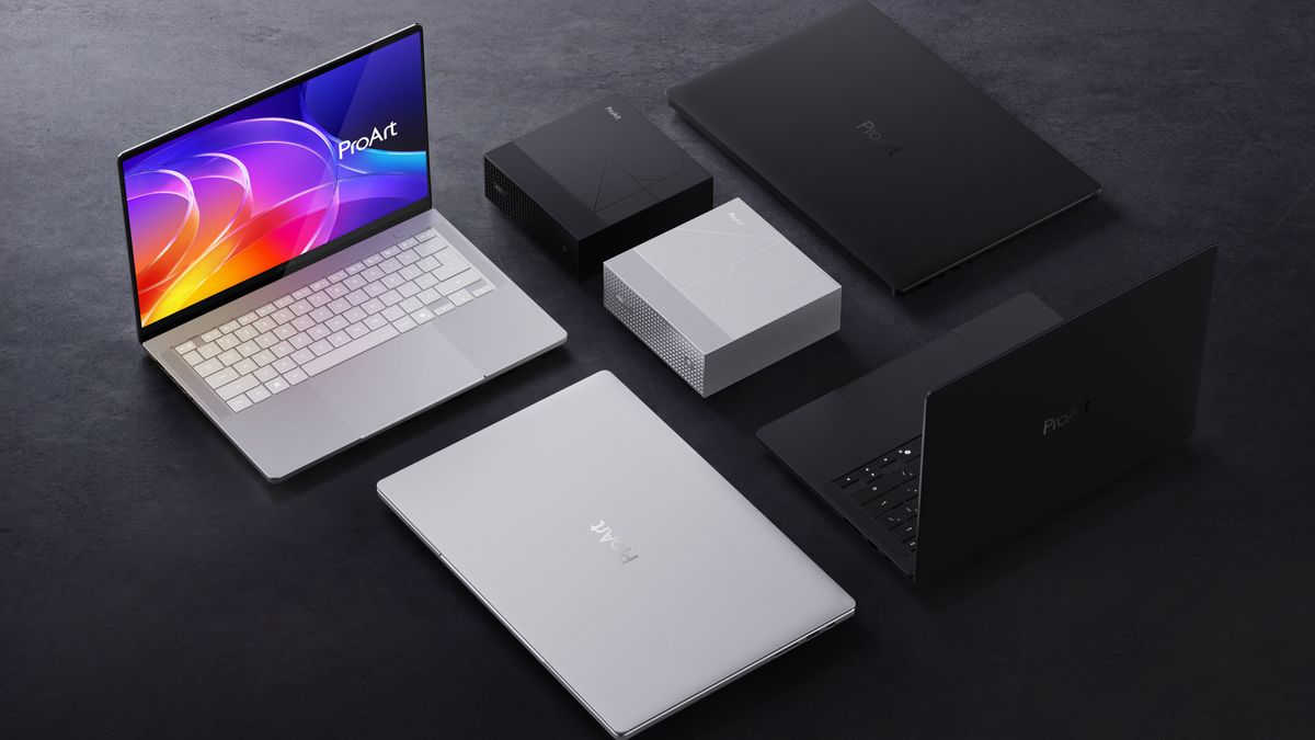 Nowe laptopy i komputery ASUS z RTX Spark