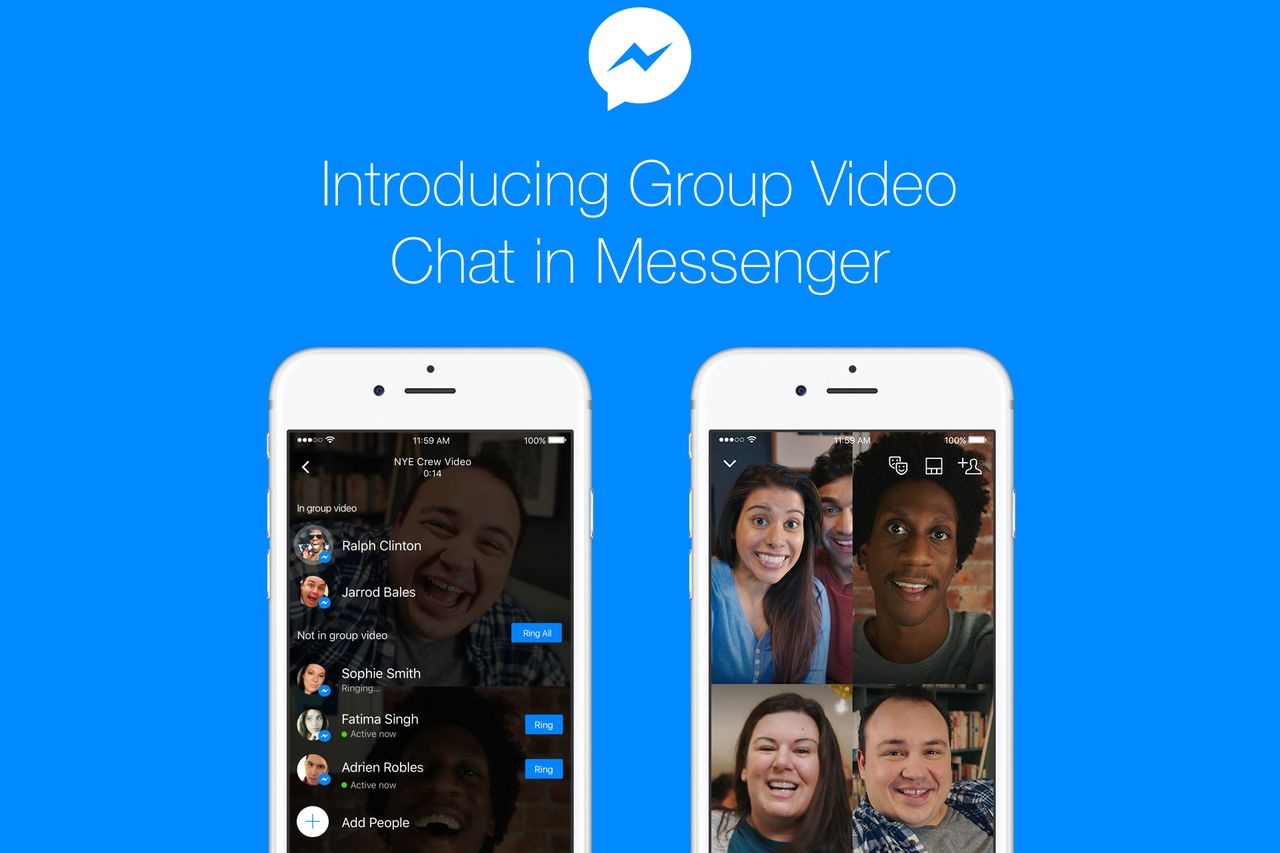 Messenger to już nie tylko Snapchat ale i konferencje wideo