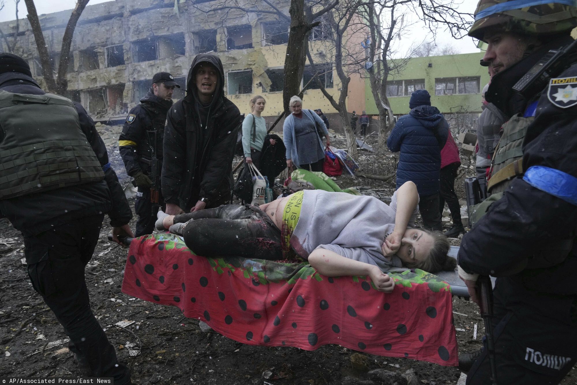 Bombardowanie szpitala położniczego w Mariupolu