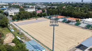 "Ogródek" zmienia się na oczach kibiców. Remont stadionu Warty wchodzi w decydującą fazę