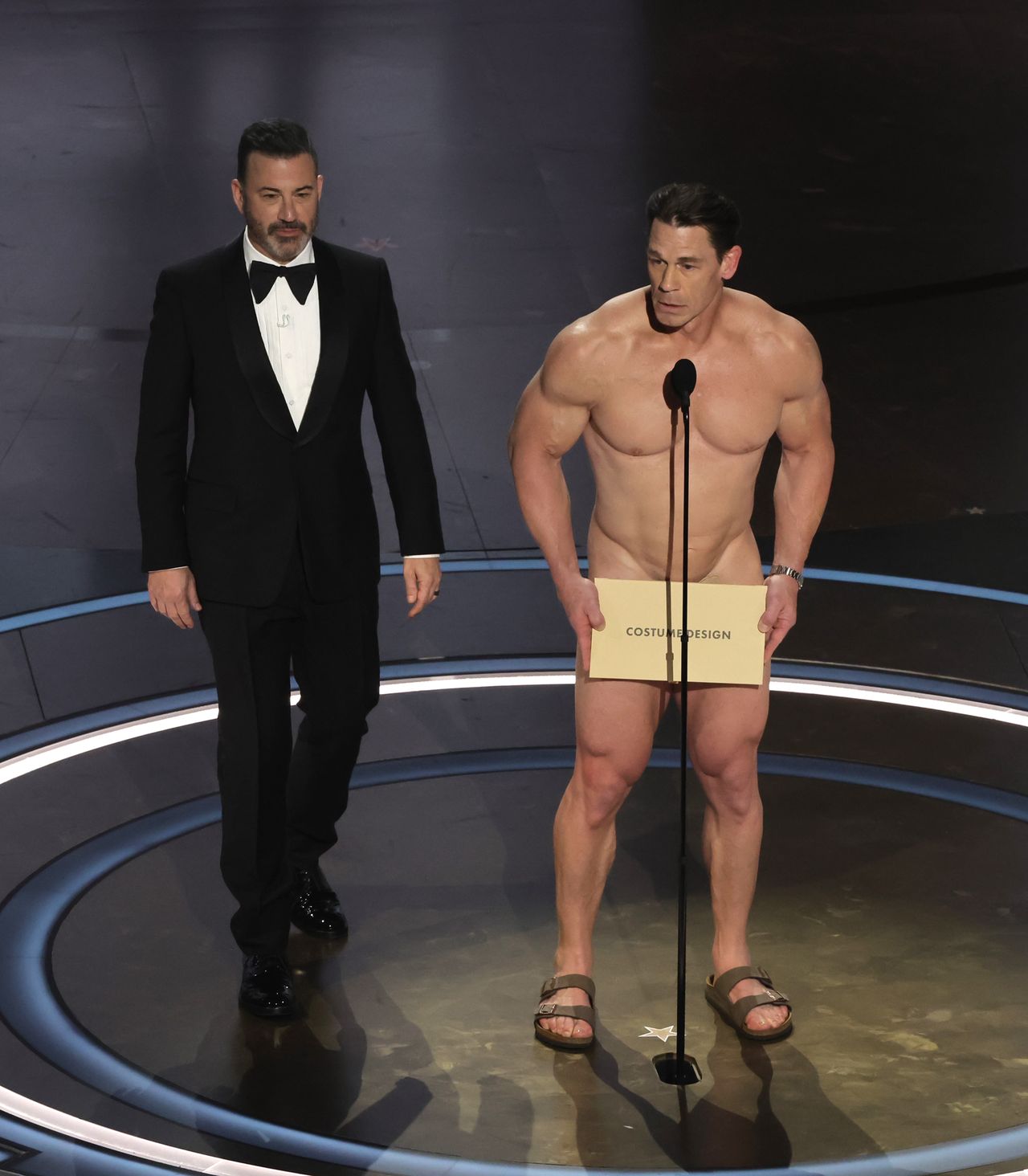 Jimmy Kimmel i John Cena 