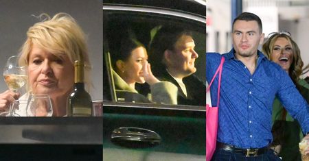 Kulisy "Tańca z Gwiazdami": Ewa Kasprzyk przy lampce trunku, Roxie i Kevin w samochodzie, roześmiana Dagmara Kaźmierska (ZDJĘCIA)