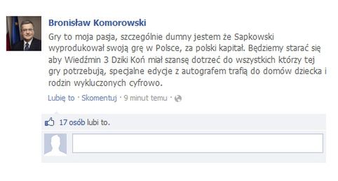Premier Ewa Kopacz z wizytą u twórców Wiedźmina 3: Dziki Gon. Polityku, czemu przypominasz sobie o grach tylko przy okazji wyborów? 2