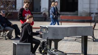 Bielsko-Biała: Fortepian wrócił na Plac Wojska Polskiego