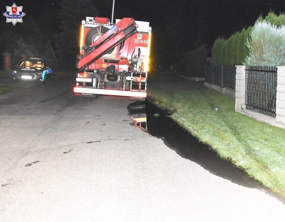 Zamość. Pijany kierowca potrącił 13-latka. Chłopiec nie żyje