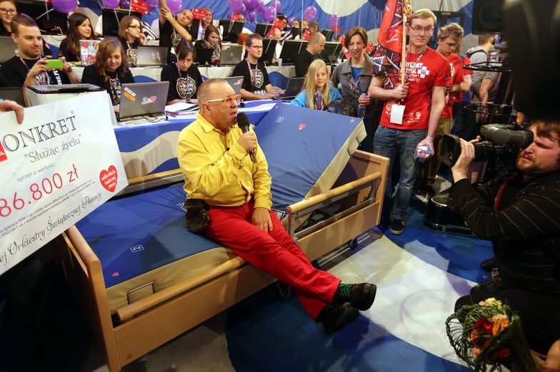 Owsiak u nieuleczalnie chorego wolontariusza WOŚP