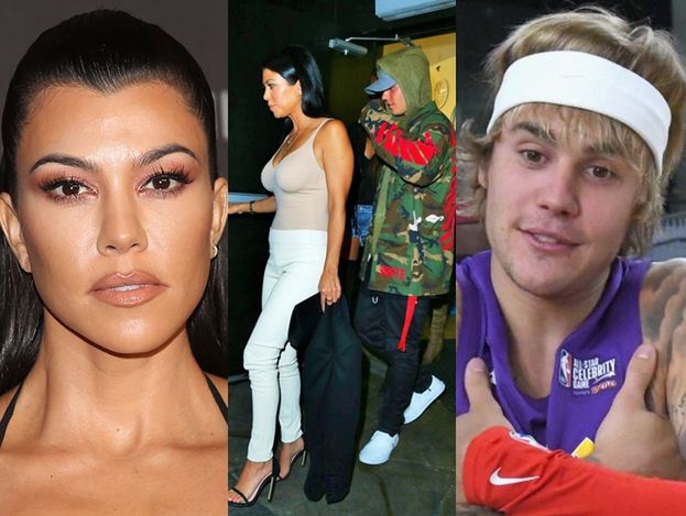 Kourtney Kardashian i Justin Bieber widziani razem w kościele...