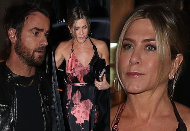 Spięta Jennifer Aniston idzie z mężem na randkę w Paryżu (FOTO)