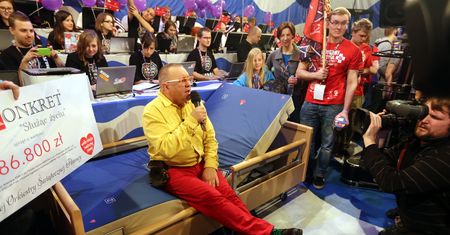Owsiak u nieuleczalnie chorego wolontariusza WOŚP