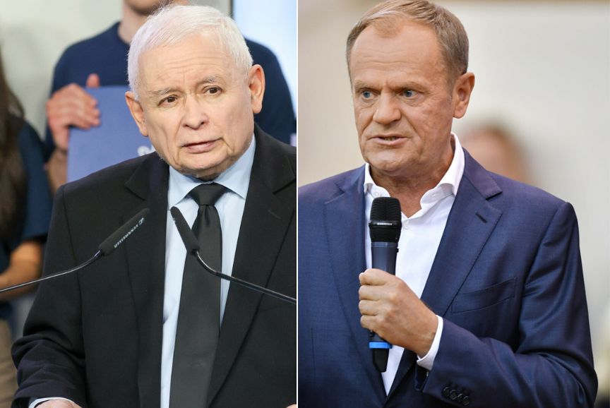 Jarosław Kaczyński, Donald Tusk