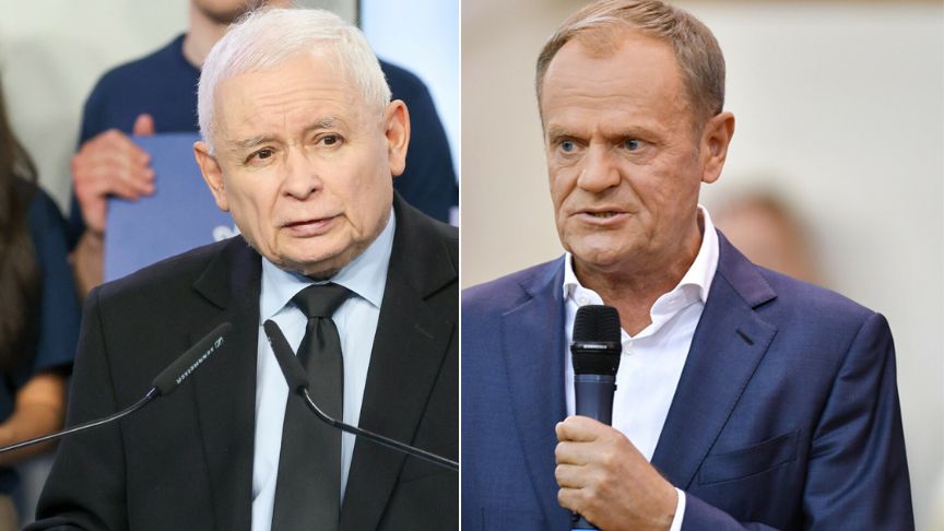 Jarosław Kaczyński, Donald Tusk