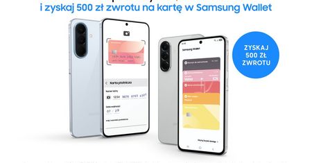 Samsung oddaje 500 zł za zakup Galaxy A37 5G lub Galaxy A57 5G. Promocja trwa tylko do 10 maja