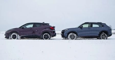 Test opon zimowych 2023 do SUV-ów i kompaktów. Trzy modele radzą omijać