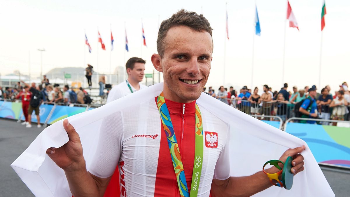Rafał Majka, zdobywca pierwszego i na razie jedynego medalu dla Polski