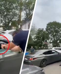 Strzelanina przed Biedronką. Ranny policjant