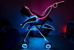 Neonowy wózek