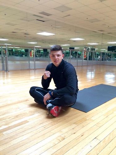 Patryk Szymański w Stanach Zjednoczonych planuje osiągnąć sukces sportowy (fot. facebook.com)