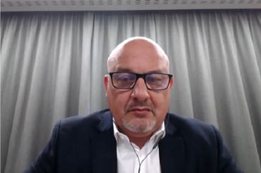 Andrzej Abramczuk na telekonferencji Cyfrowego Polsatu